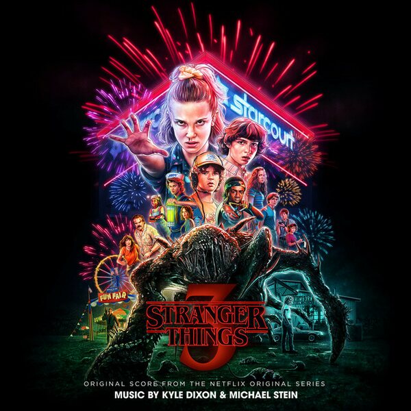 Kyle Dixon & Michael Stein – Stranger Things 3 (Original Score From The Netflix Original Series) 2LP Coloured Vinyl