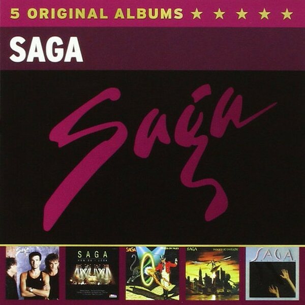 Saga – 5 Original Albums 5CD