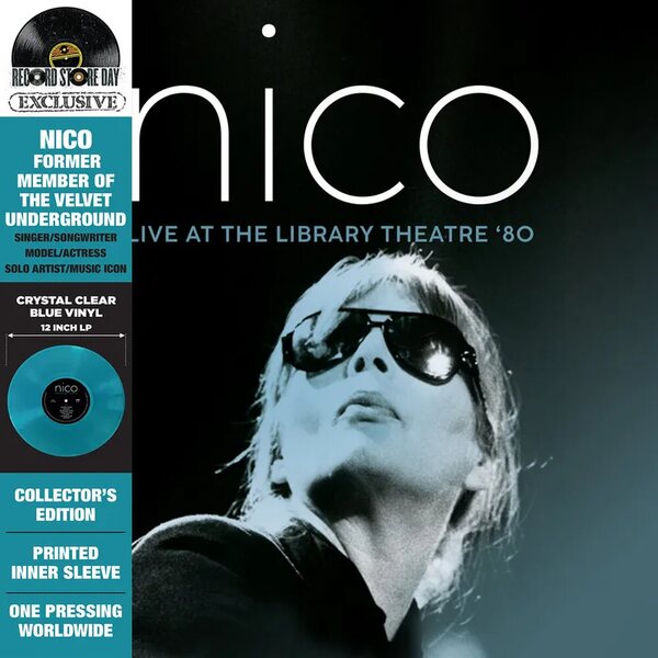 Nico – Live At The Library Theatre '80 LP Coloured Vinyl