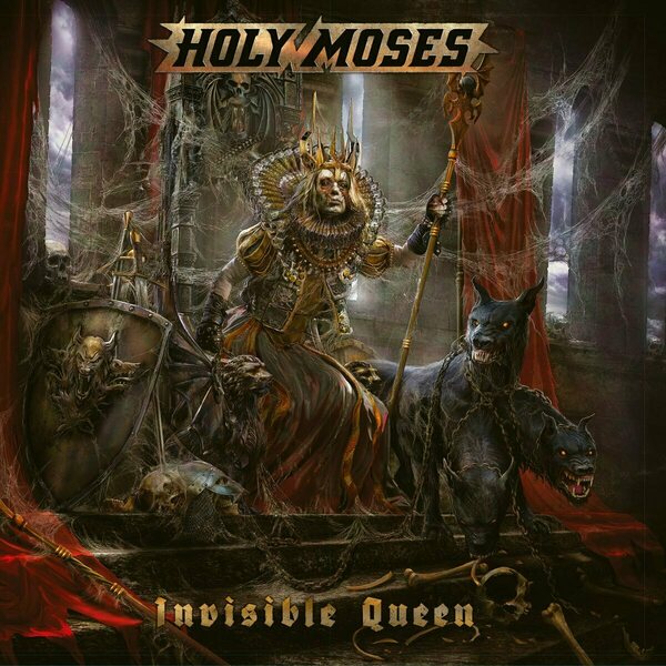 Holy Moses – Invisible Queen LP White/Black Marbled Vinyl