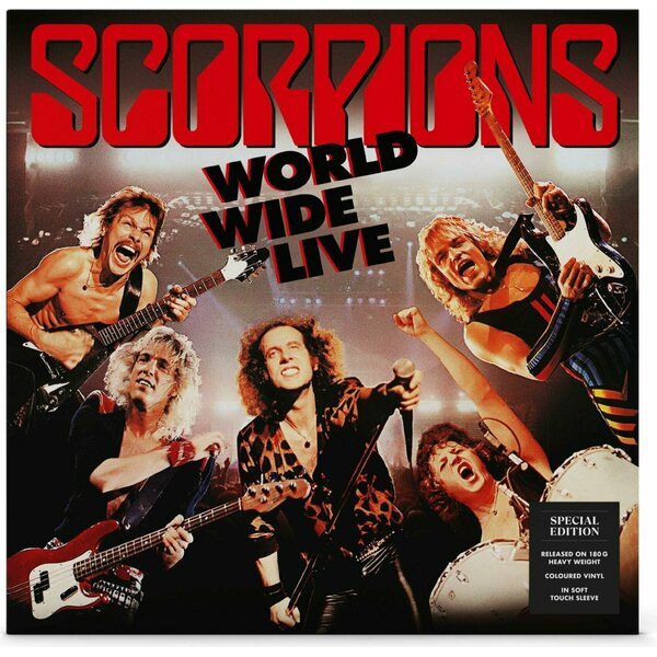 Scorpions – World Wide Live 2LP Coloured Vinyl