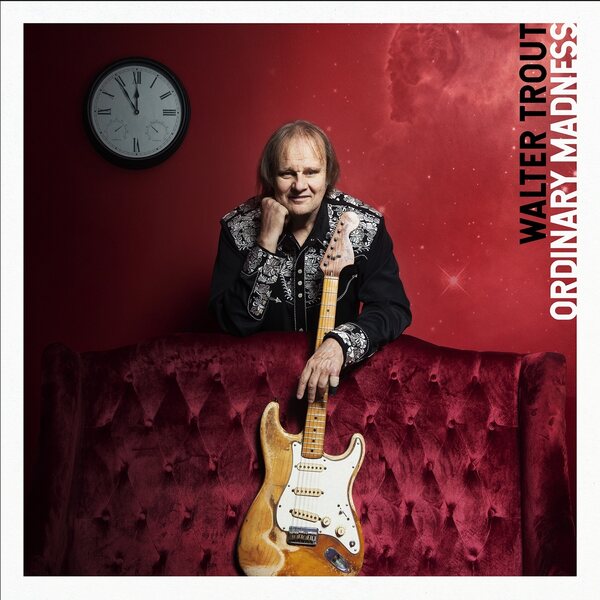 Walter Trout ‎– Ordinary Madness 2LP Red trasparent Vinyl
