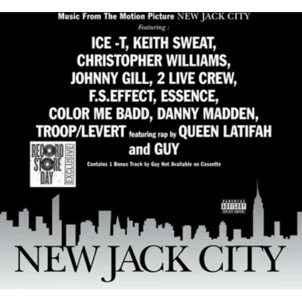 New Jack City (Music From The Motion Picture) LP Silver Vinyl