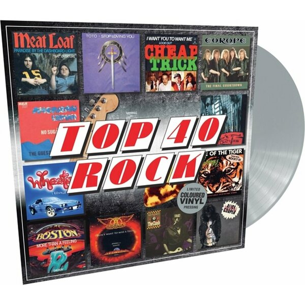 Various Artists – Top 40 Rock LP Coloured Vinyl