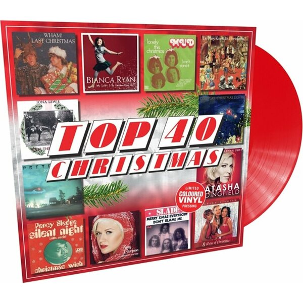 Various Artists – Top 40 Christmas LP Coloured Vinyl