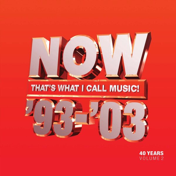 NOW That’s What I Call 40 Years: Volume 2 - 1993-2003 3LP Coloured Vinyl