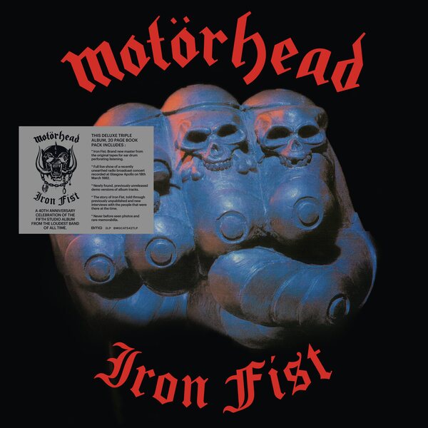 Motörhead ‎– Iron Fist 3LP Box Set