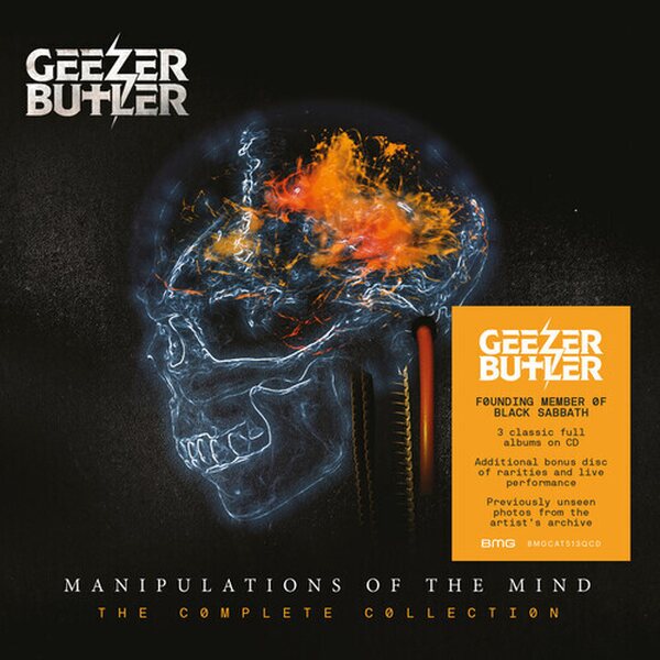 Geezer Butler – Manipulations Of The Mind (The Complete Collection) 4CD Box Set