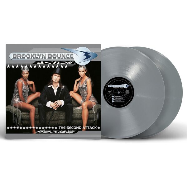 Brooklyn Bounce – The Second Attack 2LP Silver Vinyl