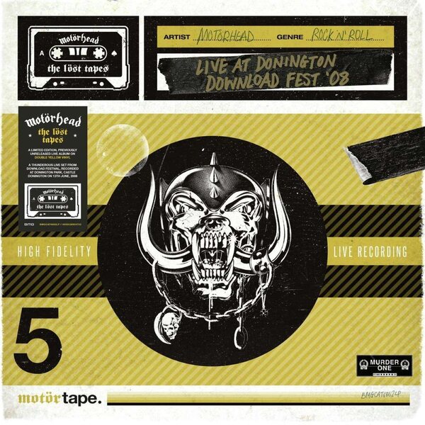 Motörhead – The Löst Tapes, Vol. 5 (Live at Donington, 2008) 2LP Coloured Vinyl