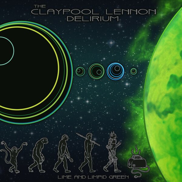 Claypool Lennon Delirium – Lime And Limpid Green EP 10" Green Vinyl