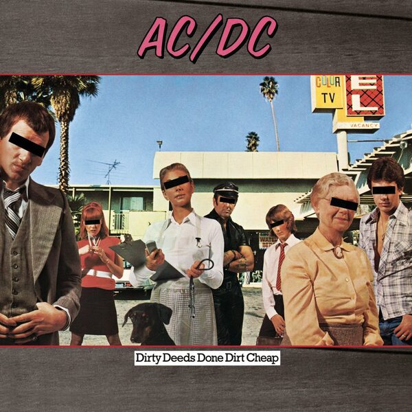 AC/DC ‎– Dirty Deeds Done Dirt Cheap LP Coloured Vinyl