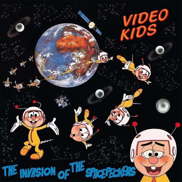 Video Kids – The Invasion Of The Spacepeckers LP Blue Vinyl