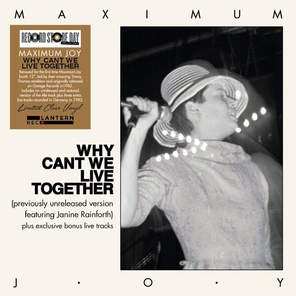 Maximum Joy – Why Can't We Live Together LP Coloured Vinyl