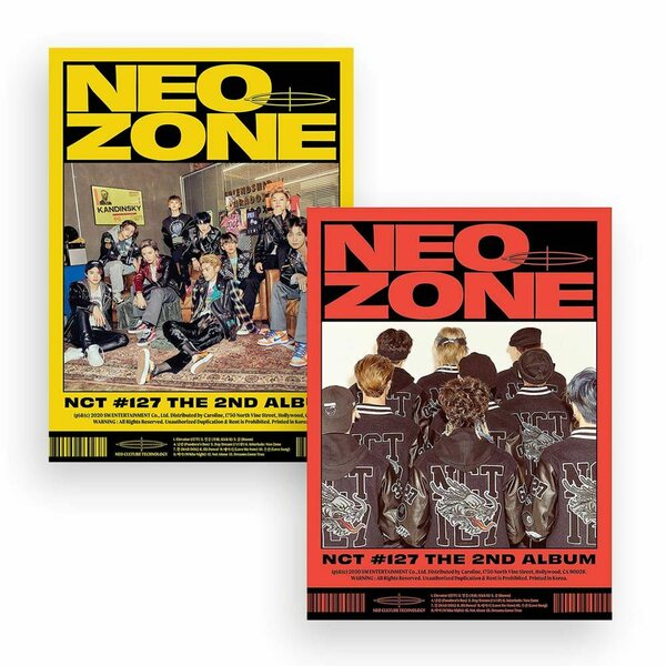 NCT 127 ‎– The 2nd Album 'NCT #127 Neo Zone' CD