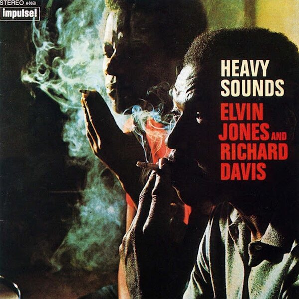 Elvin Jones & Richard Davis ‎– Heavy Sounds LP (Verve By Request)