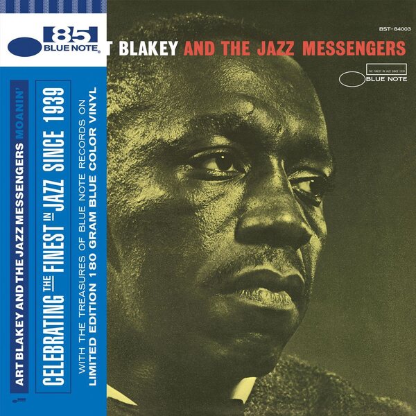 Art Blakey & The Jazz Messengers – Moanin' LP (Blue Vinyl Series)
