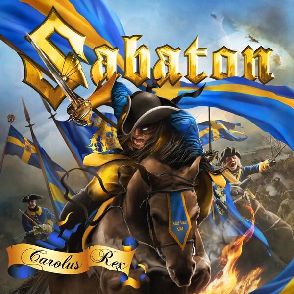 Sabaton – Carolus Rex LP Blue/yellow Sunburst Vinyl