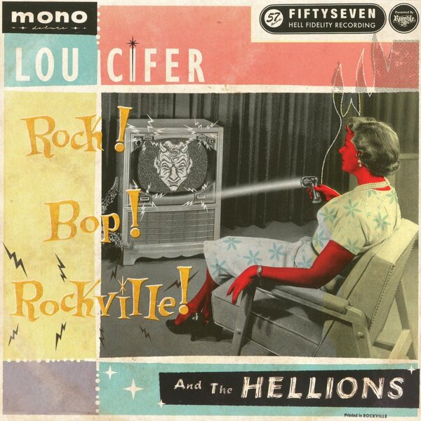 Lou Cifer & The Hellions – Rock! Bop! Rockville! CD