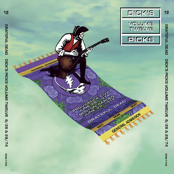 Grateful Dead – Dick’s Picks Vol. 12—Providence Civic Center 6/26/74 & Boston Garden 6/28/74 6LP Box Set