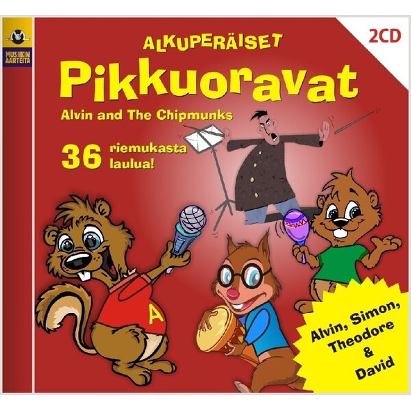 Alkuperäiset Pikkuoravat ‎– 36 Riemukasta Laulua! 2CD