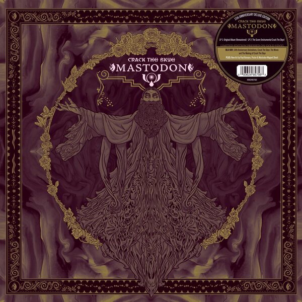 Mastodon – Crack The Skye (15th Anniversary) 2LP+Blu-ray Box Set Coloured Vinyl