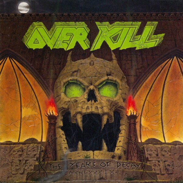 Overkill – The Years Of Decay LP Coloured Vinyl