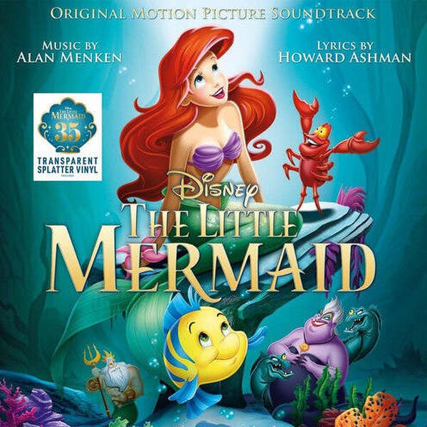 Various Artists – The Little Mermaid (Original Motion Picture Soundtrack) LP Coloured Vinyl