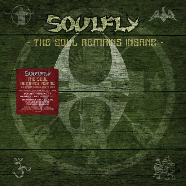 Soulfly – The Soul Remains Insane: The Studio Albums 1998 to 2004 8LP Box Set