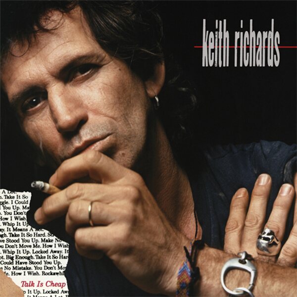 Keith Richards – Talk Is Cheap LP Red Vinyl