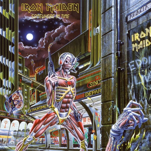 Iron Maiden – Somewhere In Time LP Coloured Vinyl