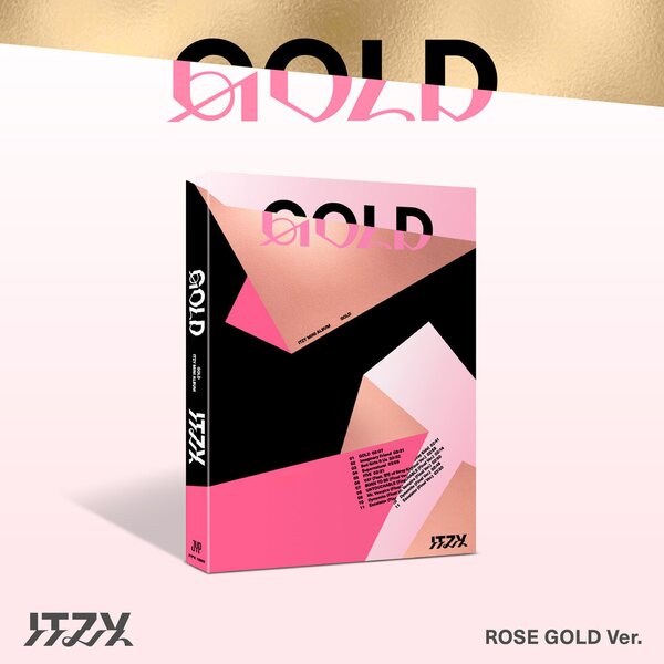 ITZY – GOLD CD (ROSE GOLD Ver.)