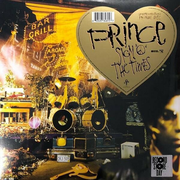 Prince ‎– Sign "O" The Times 2LP Picture Disc