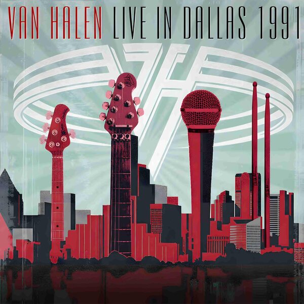 Van Halen – Live In Dallas 1991 2LP Red Vinyl