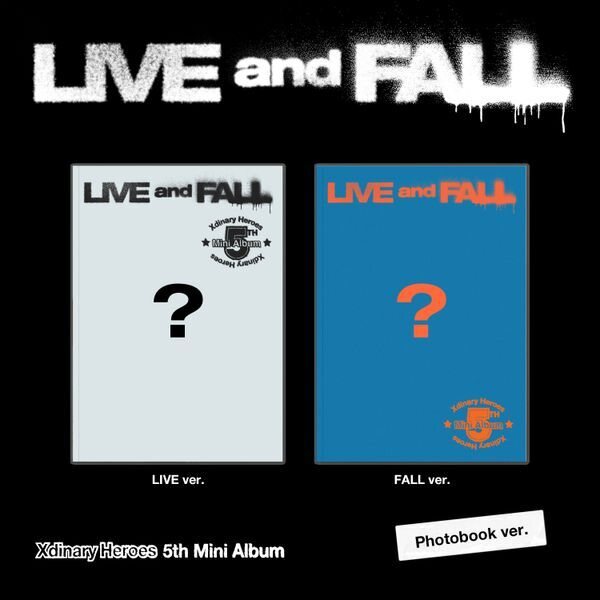 Xdinary Heroes – Live and fall CD (Photobook Ver.)