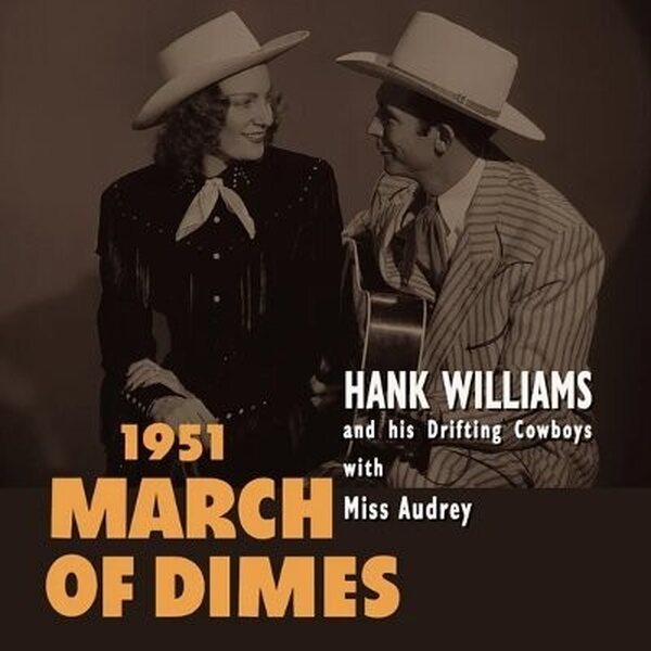 Hank Williams ‎– March of Dimes 10" Red Vinyl