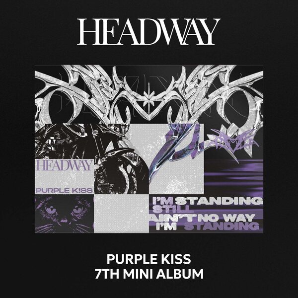 PURPLE KISS – 7th Mini Album - HEADWAY CD (Standard Ver.)