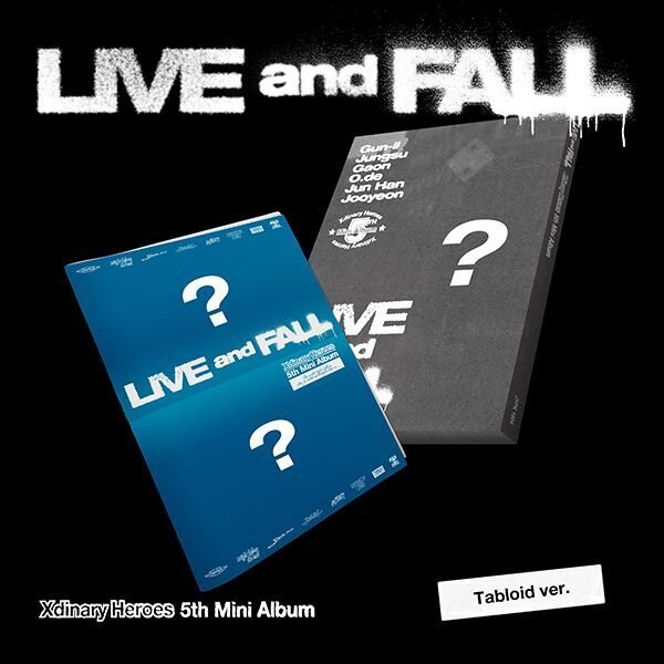 Xdinary Heroes – Live and fall CD (Tabloid Ver.)