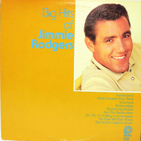 Jimmie Rodgers ‎– Big Hits Of Jimmie Rodgers LP