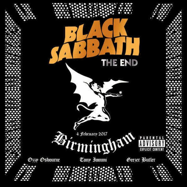 Black Sabbath ‎– The End (4 February 2017 - Birmingham) 3LP Blue Transparent Vinyl