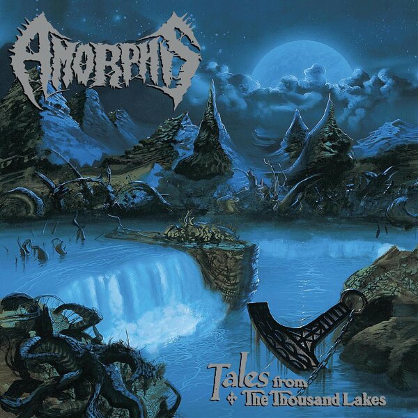 Amorphis – Tales From The Thousand Lakes LP Clear With Blue Marble Vinyl