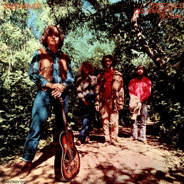 Creedence Clearwater Revival ‎– Green River LP Green Smoke Vinyl