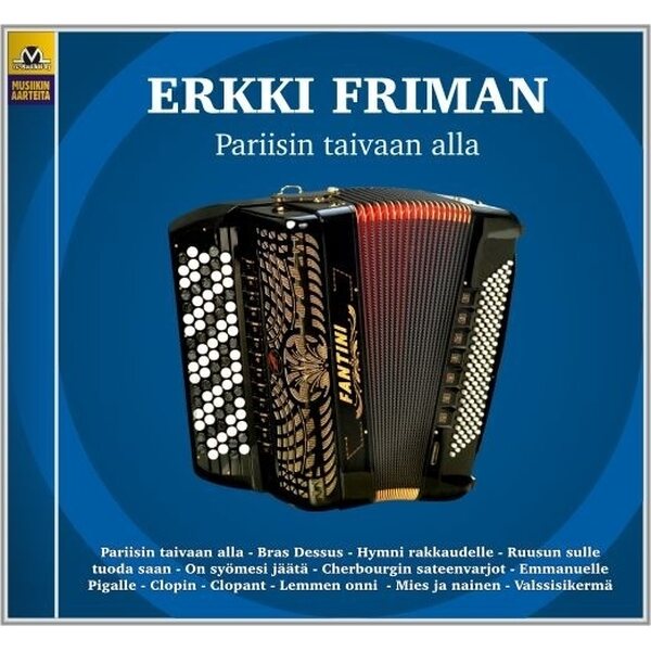 Erkki Friman – Pariisin taivaan alla CD