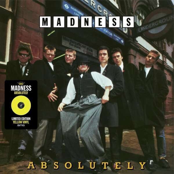 Madness ‎– Absolutely LP Yellow Vinyl