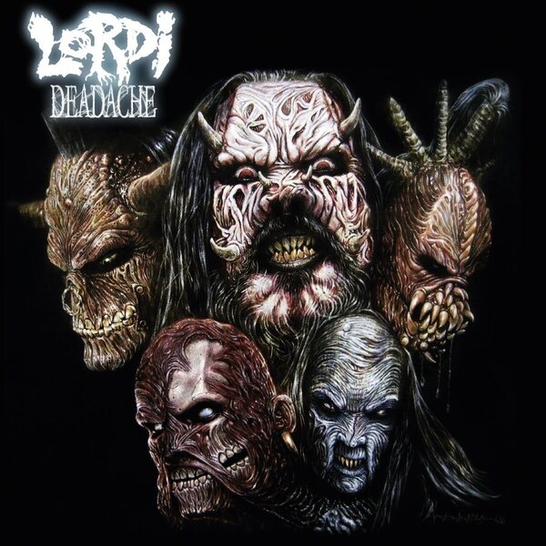 Lordi – Deadache LP Translucent Blue & White Marbled Vinyl