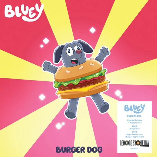 Bluey – Burger Dog 7" Picture Disc