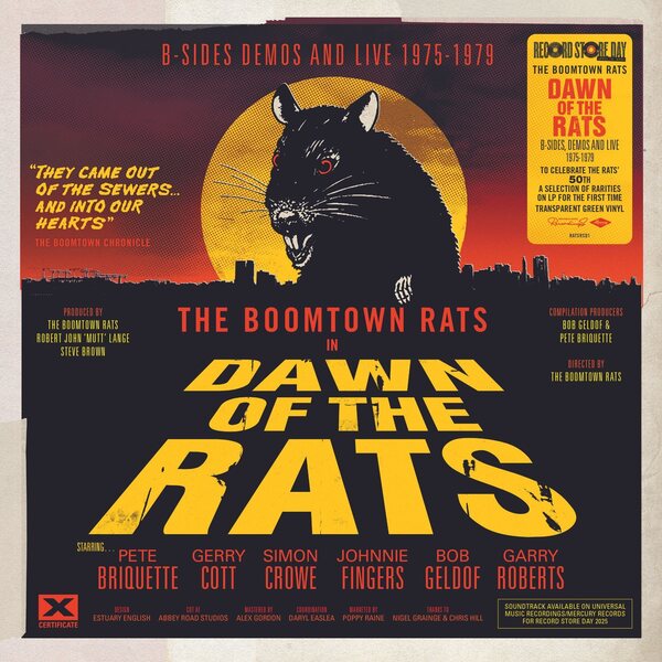 Boomtown Rats – Dawn Of The Rats: B-Sides, Demos And Live 1975-1979 LP Coloured Vinyl