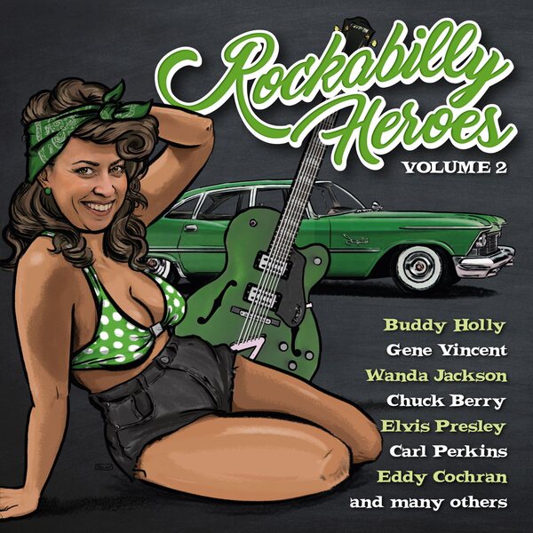 Various Artists – Rockabilly Heroes Vol.2 LP Coloured Vinyl
