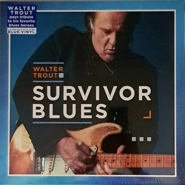 Walter Trout – Survivor Blues 2LP BLue vinyl