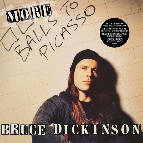 Bruce Dickinson – More Balls To Picasso 2LP White & Blue Splatter Vinyl